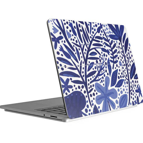 Cat Coq Blue Garden Surface Laptop Studio Skin